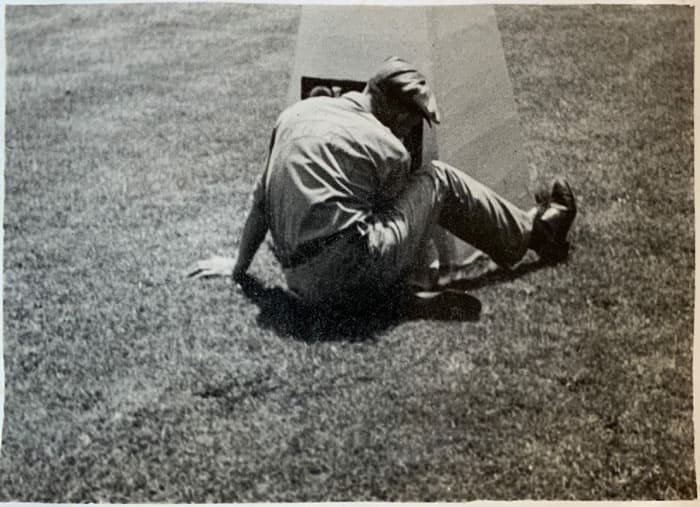 Class of 1932 Gift Flagpole Base Installation 1939