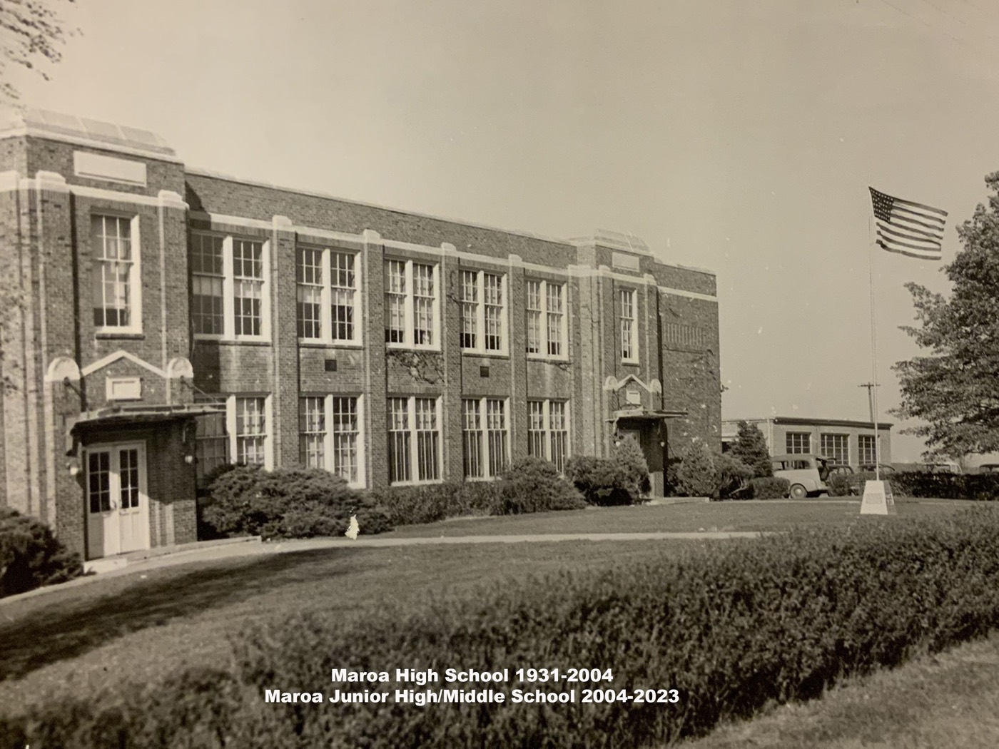 Maroa High School circa 1950