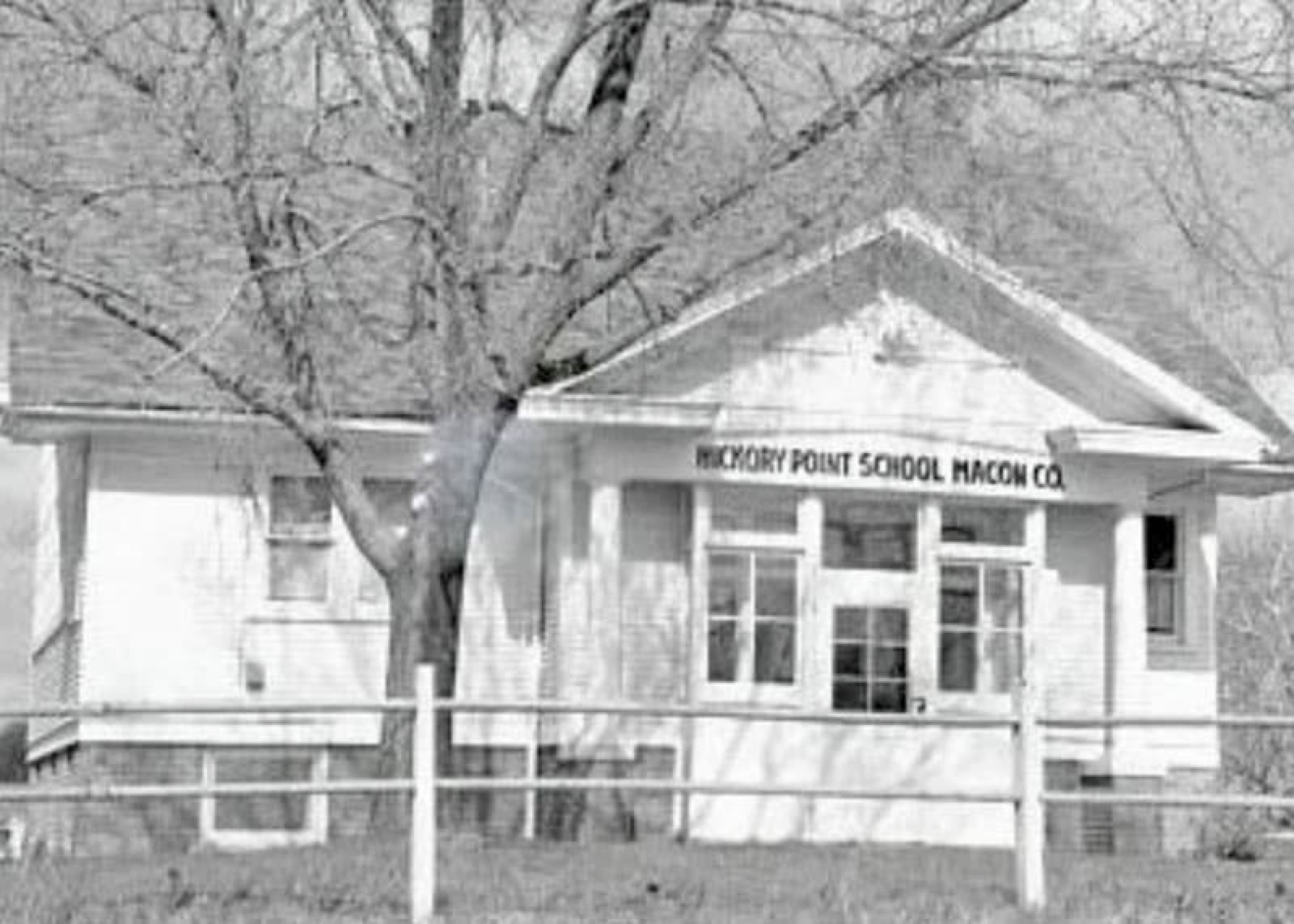 Historic Hickory Point School building