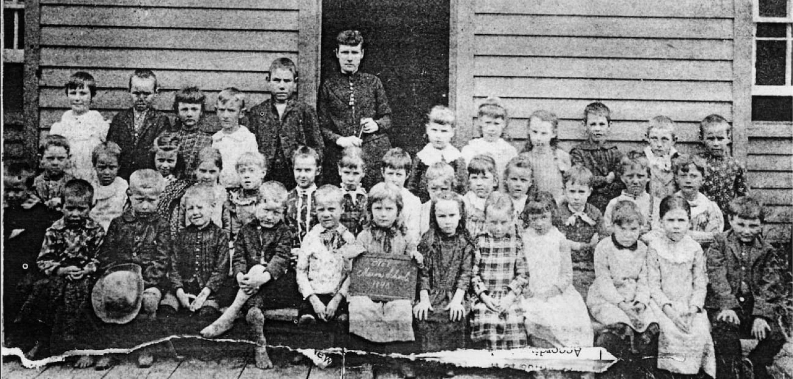 Historic Maroa Grade School building